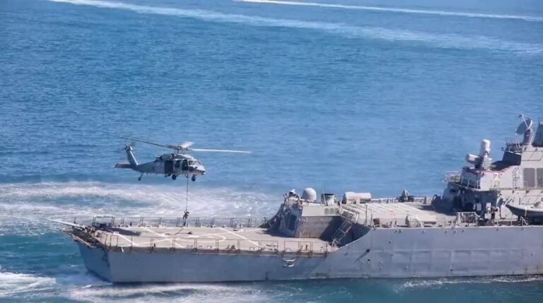 Viral video does not show US forces seizing Iranian ship amid Strait of Hormuz blockade