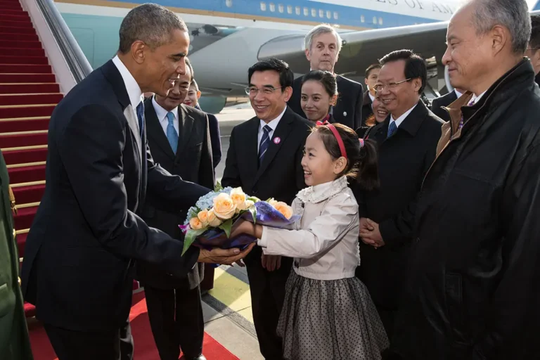Trump and Obama did not get differing receptions during their state visits to China