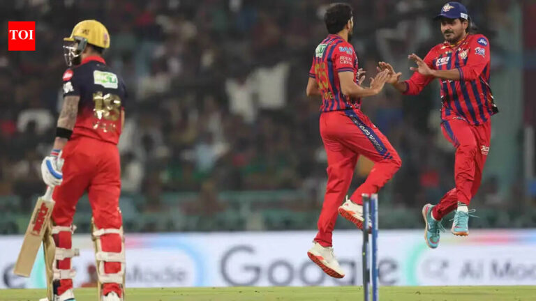 First time in 1110 days! Virat Kohli falls for duck as Prince Yadav’s dream delivery stuns RCB | Cricket News
