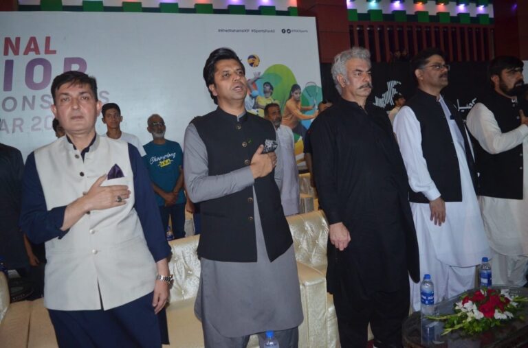 National Junior Championship opens in Peshawar with grand ceremony