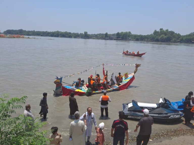 Pakistan’s first Dragon Boat Festival lights up Kabul River in Charsadda